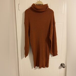 Fashion Nova Turtle Neck Sweater Dress